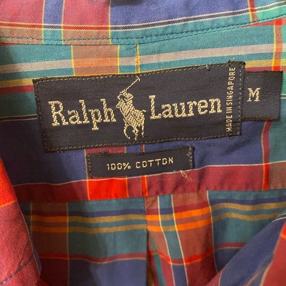 Ralph Lauren Men's Plaid Button-down Shirt - Picture 4 of 10